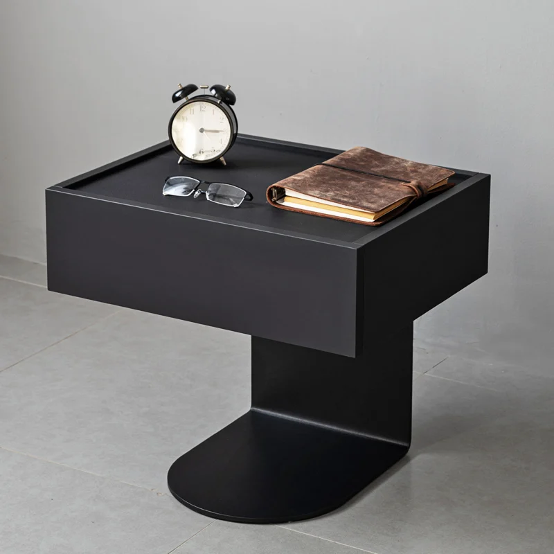 

GZ Minimalist Suspended Bedside Table Bedroom Chest of Drawer Creative -Use Storage Rack
