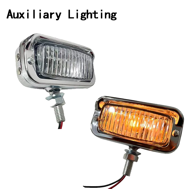 4.4''  Motorcycle Square Halogen Headlight Headlamp Universal For Honda Harley Chopper Cafe Racer Dyna Sportster Suzuki Kawasaki