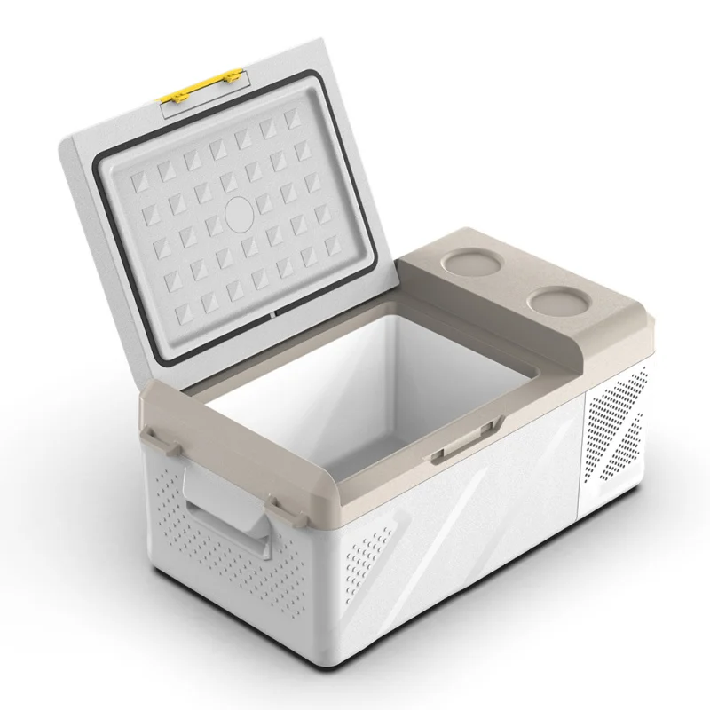 

KM15 High Quality Car Cooler App-Controlled Compressor Refrigerator Freezer 12V/24V Plastic Cool Box Ne Hot Selling