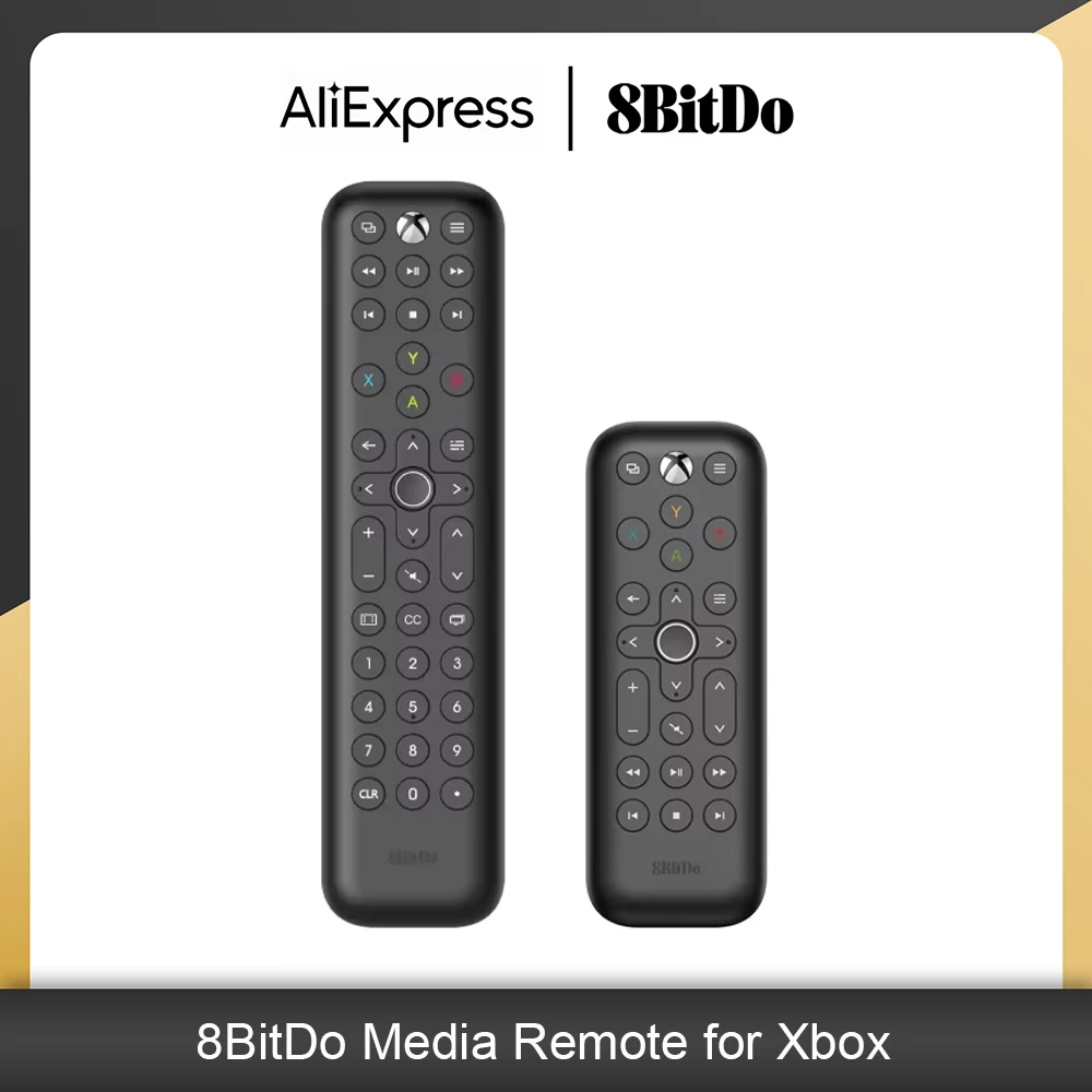 8Bitdo Media Remote for Xbox One Xbox Series X S Gaming Remote Control for Xbox Console Accessories