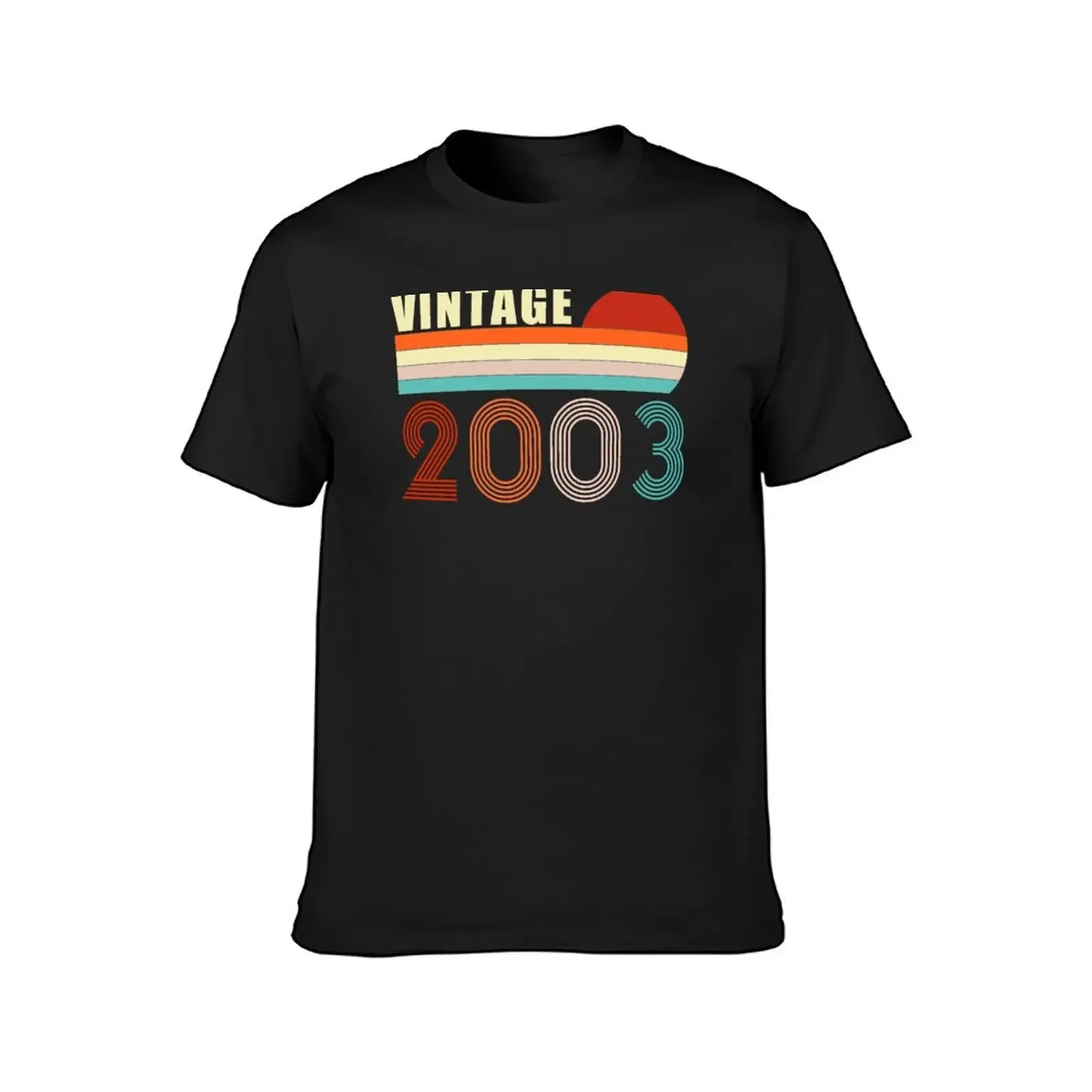 Vintage 2003 17 Years Old 17th Birthday Retro T-Shirt vintage t shirts sweat slim fit t shirts for men