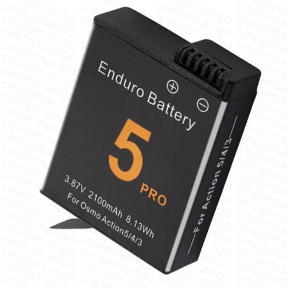 Battery for DJI Osmo Action 5 Pro Camera Batteries 3 Slots Fast Charger 2100mah Battery for Osmo Action 3 4 5 Pro Accessories