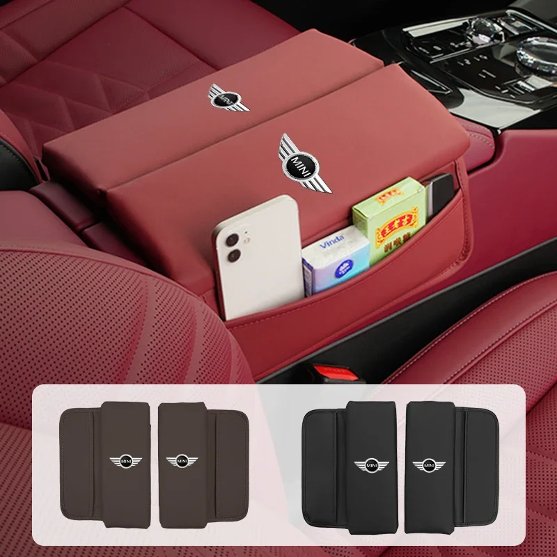 

Car Dual Armrest Cover Central Box Mat Storage Protection Pad For MINI Cooper JCW R56 Countryman Paceman R58 R59 R57 R55 F55 F56