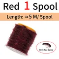 1 carrete Rojo