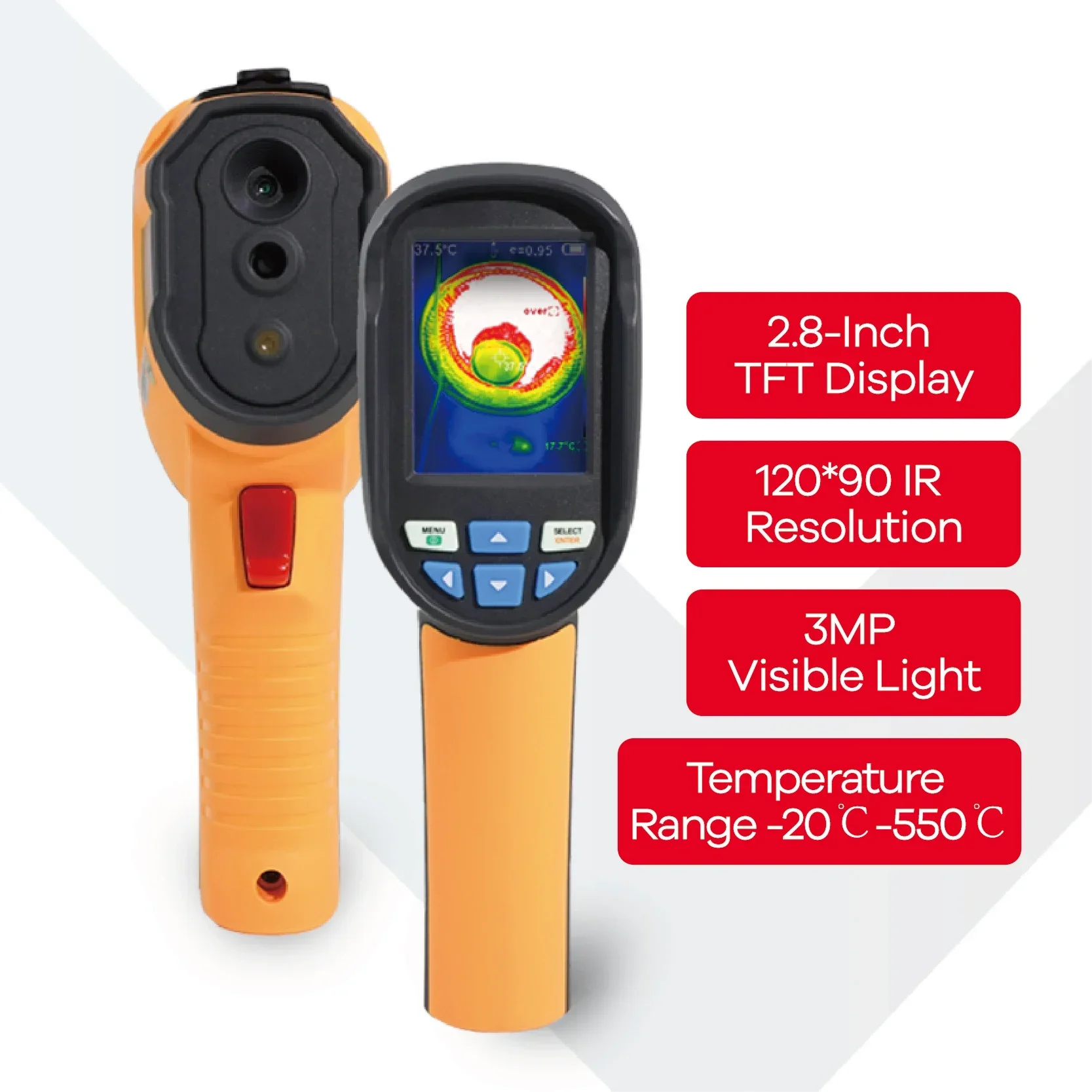 

Infrared Thermal Imager Circuit Floor Heat Pipe Detect Thermal Imaging Camera for Water Pipe Leak