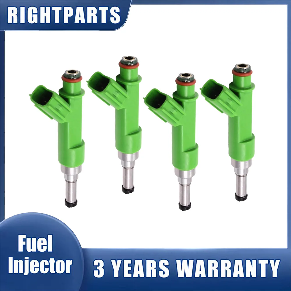 4pcs 23250-0V030 23209-09175 Fuel Injector Nozzle For TOYOTA ASIA Camry Venza Highlander Sienna 2.5L 2AR 2.7L 1AR 23209-36010