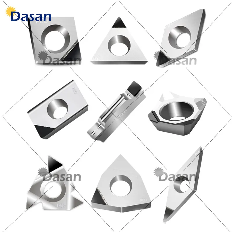 TBGT060102 TBGT060104 TPGT080202 TPGT080204 TPGT090202 TPGT110302  High Quality PCD Inserts  for High Precision Fininishing Work