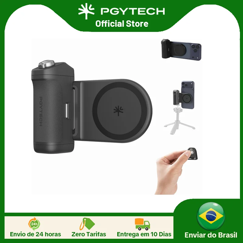 pgytech-magcam-2-poignee-de-telephone-3-en-1-kit-modulaire-telecommande-bluetooth-poignee-de-charge-support-de-charge-magnetique-sans-fil-magsafe