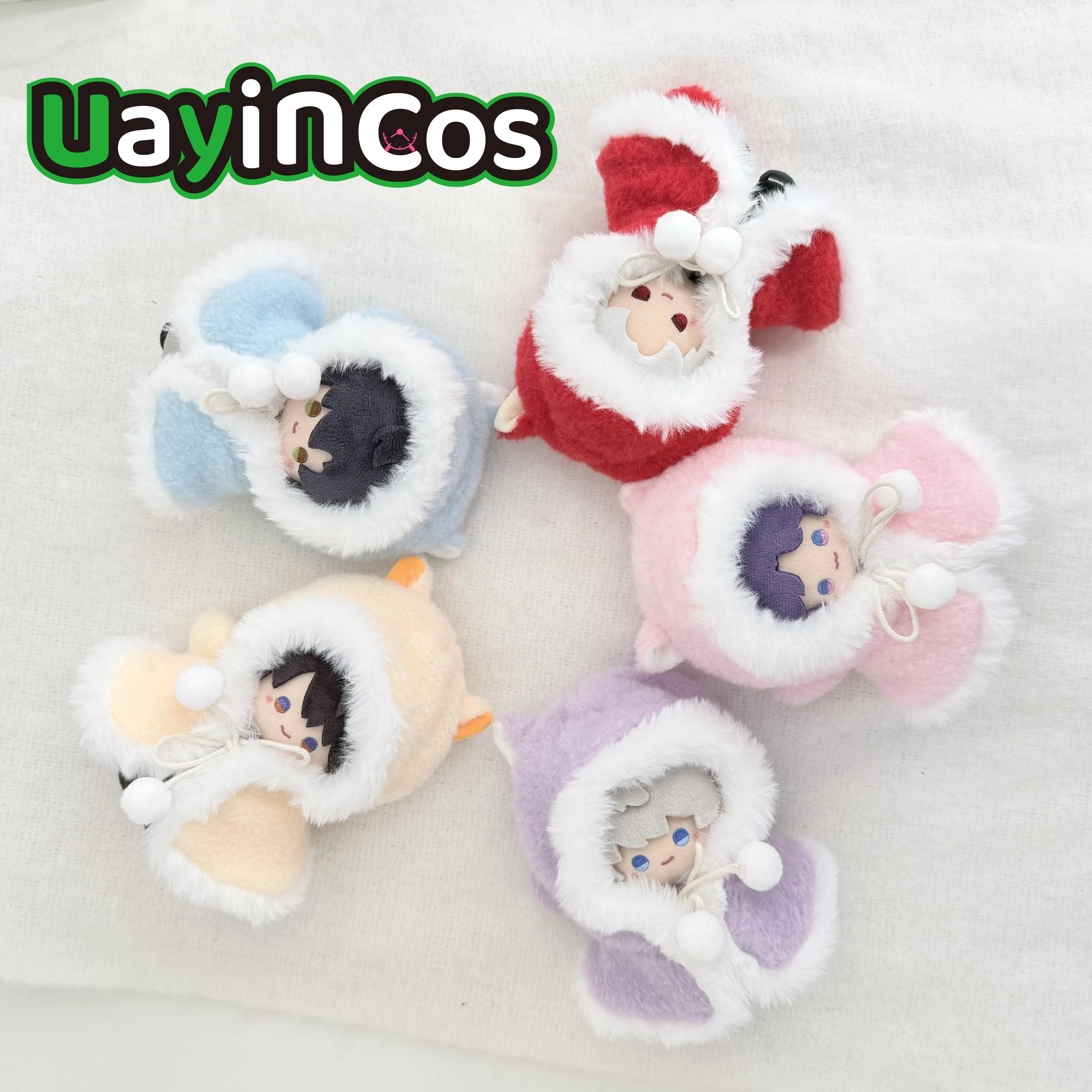 In Stock 10cm Doll Clothes Love and Deepspace Ear Tail  Sylus Xavier Rafayel Cloak Suit Stuffed Plushies Doll Accessories Anime