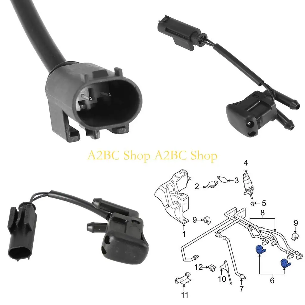

Сменная форсунка стеклоочистителя A2BC 61668361042 A61668361042