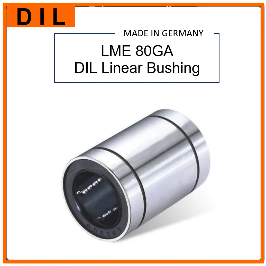 Original New DIL linear bushing LME80 LME80GA LME80GAUU LME80GAAJ LME80GA-AJ LME80GAOP LME80GA-OP to replace THK bearing