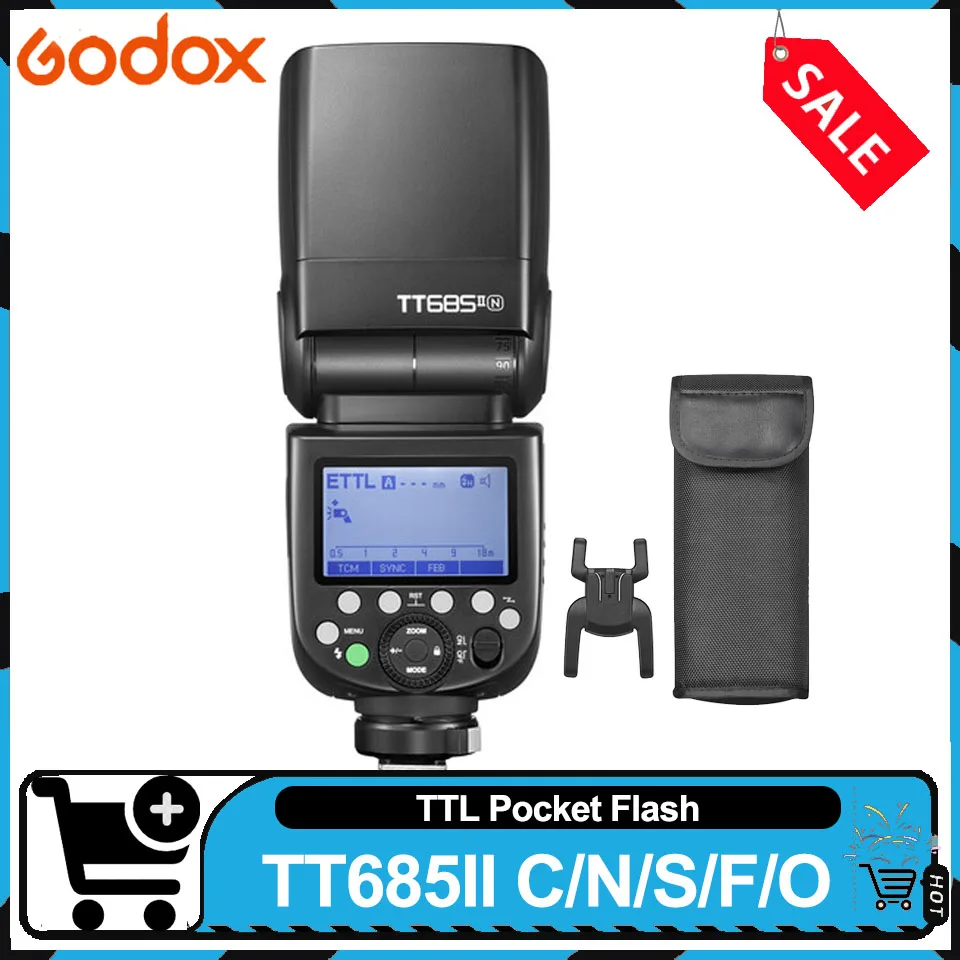 Godox TT685II 2.4Gh…
