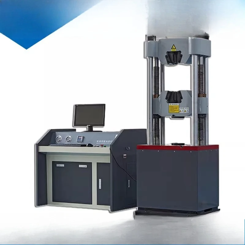Microcomputer-controlled electro-hydraulic servo press tensile strength tensile tester