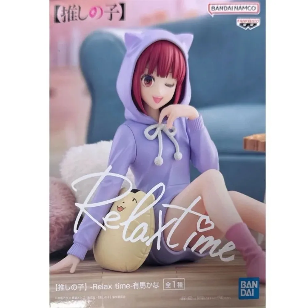 بانداي الأصلي OSHI NO KO الاسترخاء الوقت أريما كانا MEM أنيمي عمل أرقام نموذج جمع الحلي الشكل اللعب هدايا عيد الميلاد