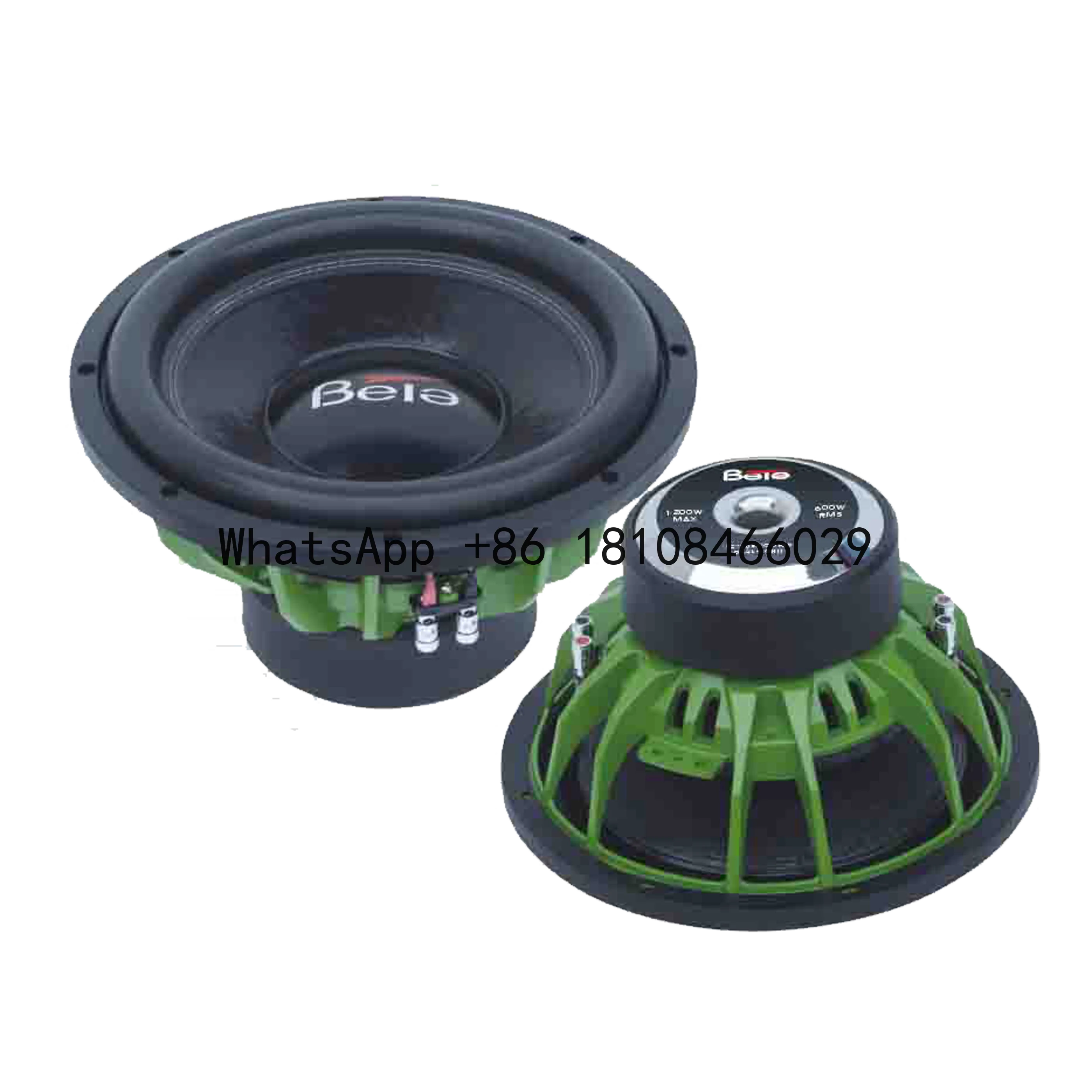 

D4 SUB 8" 600W DUAL 4-OHM SUBWOOFER LOUD BASS SPEAKER NEW
