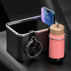 Multi-function Car Storage Box Armrest Organizers Car Interior Stowing Tidying Accessories For Phone Tissue Cup Drink Holde K9Y3