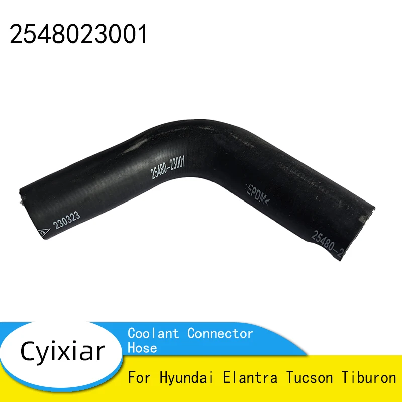 

Band New Engine Coolant Connector Hose Inlet Hose 2548023001 25480-23001 For Hyundai Elantra Tucson Tiburon