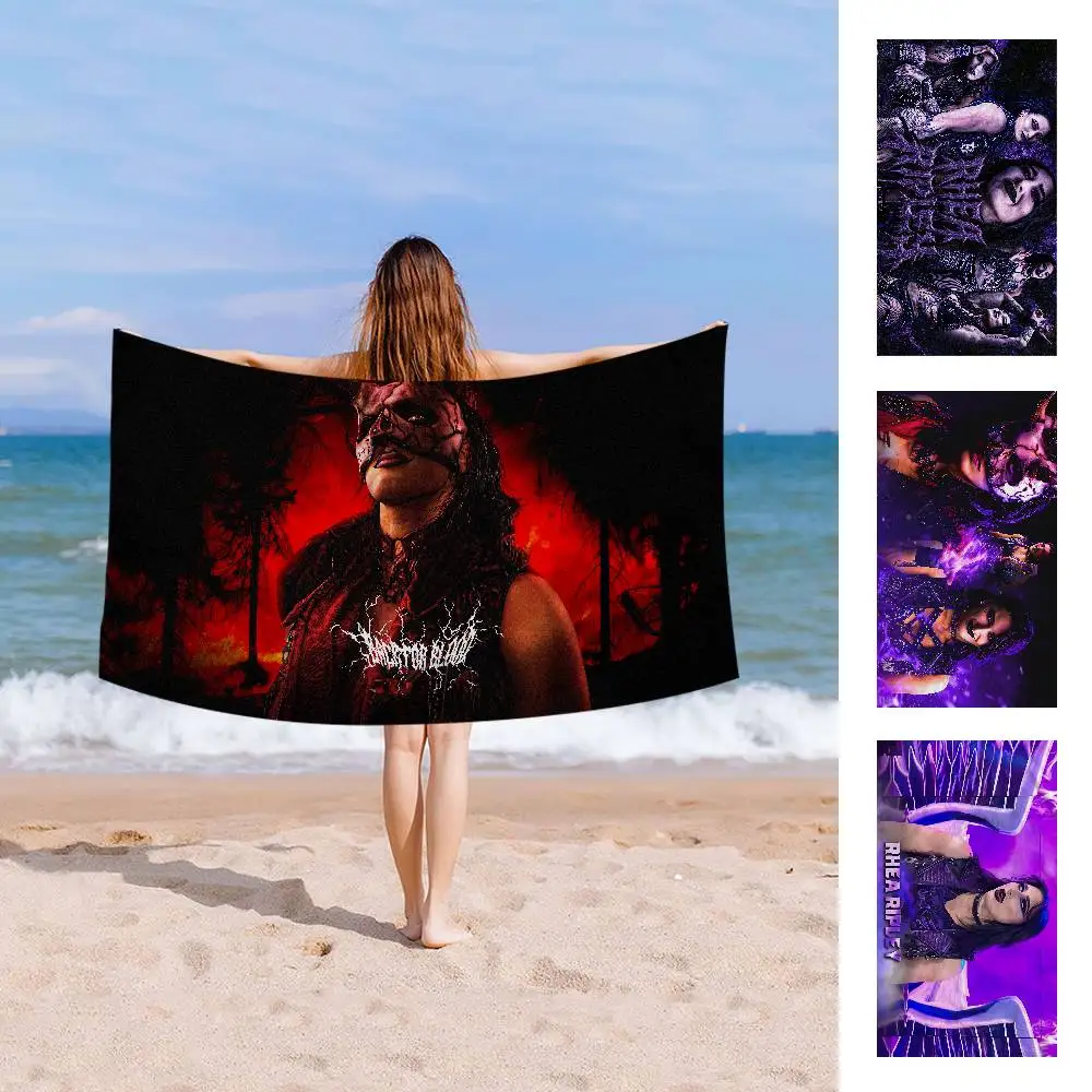 Superstar R-Rhea R-Ripley Microfiber Printed Beach Towel Mountain Climbing Yoga Beach Swimming Running Absorbent Soft Towel