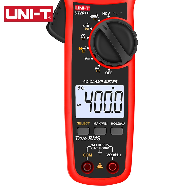UNI-T UNI T Digitale Corrente Mini Clamp Meter Multimetro DC AC Amper Clampmeter Tester 400A 600V Power Clamp Meter