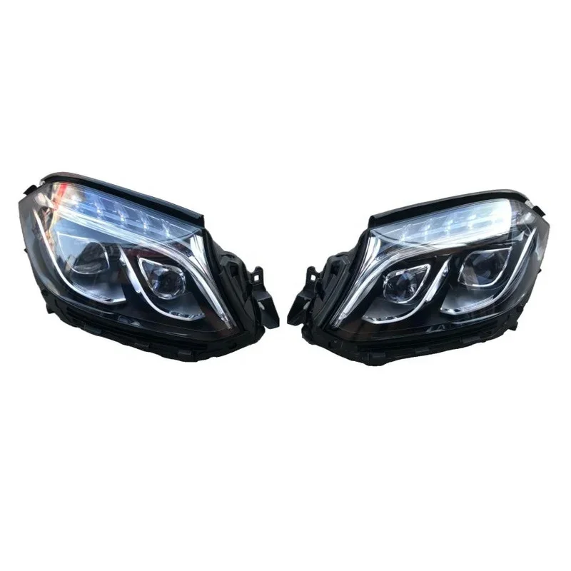 

Classic Hot Selling GLS Series W166 Front LED Headlights High Configuration Double Eyes Headlights -