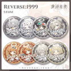 New Game Reverse:1999 Laser Badge Voyager Regulus Vertin Schneider Sonetto Ezra X Cute Cartoon Anime Pin Brooch Jewelry Gift