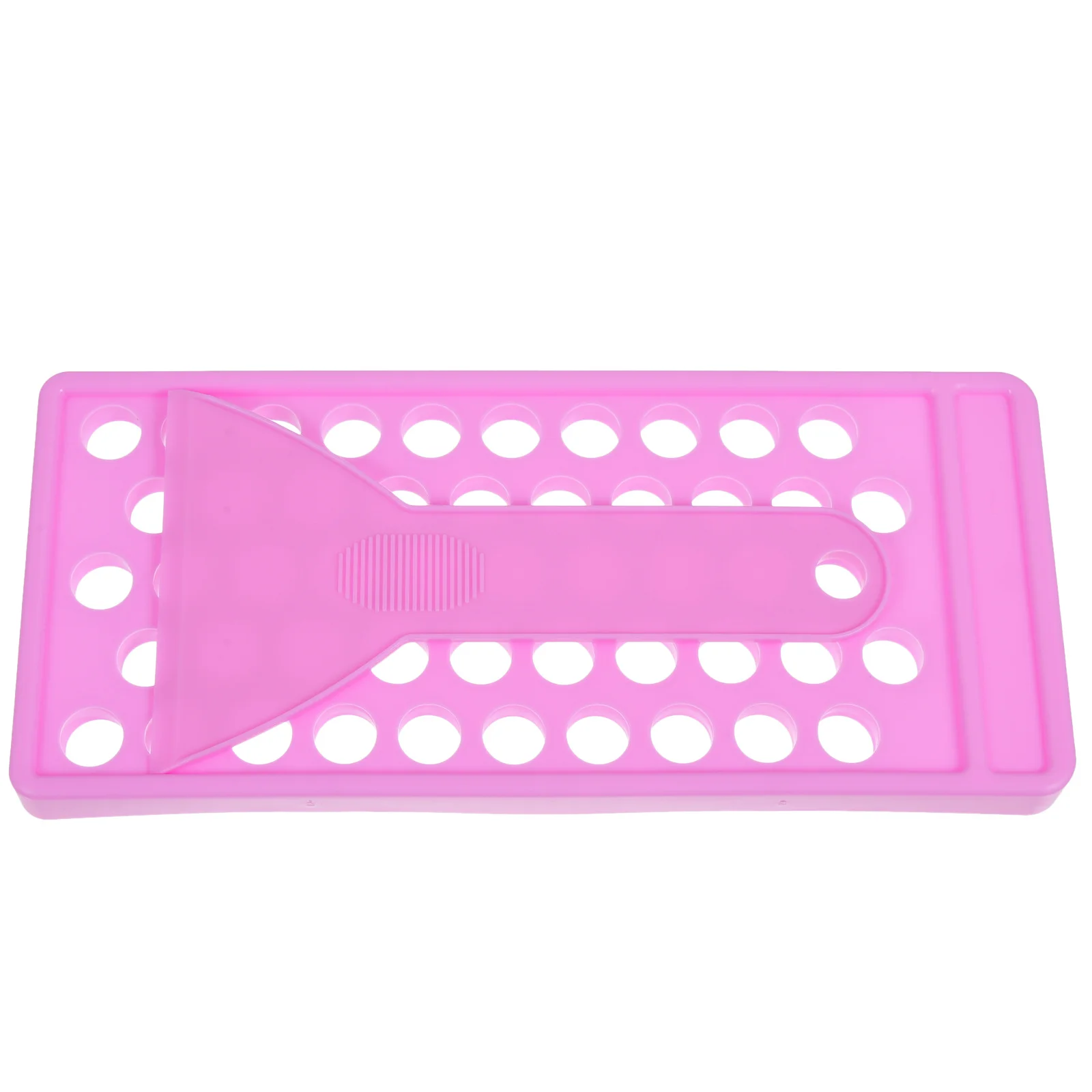 1Set Lip Balm Filling Tray 50 Holes PP Material DIY Lipstick Making Kit Portable Lip Gloss Crafting Tool for Homemade Skincare