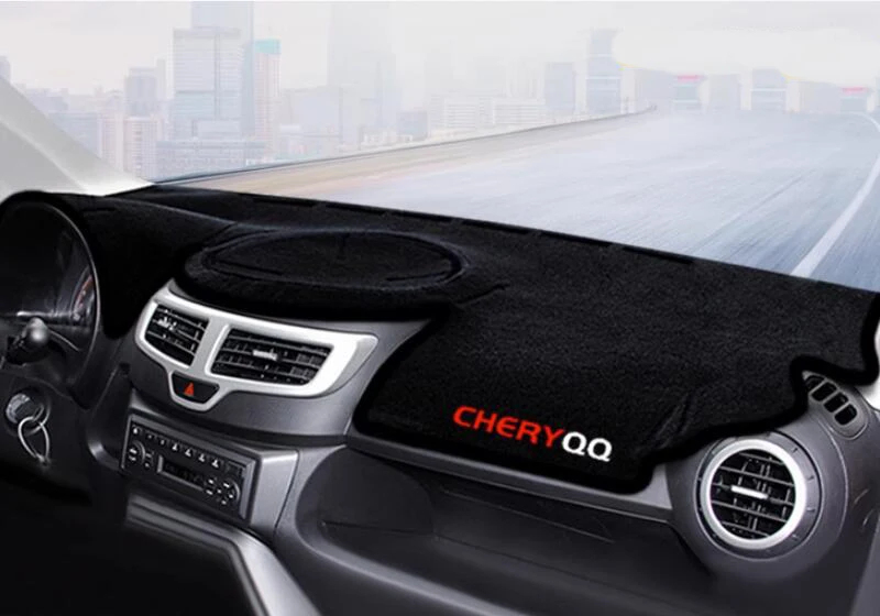 Car Dashboard Cover Car Avoid Light Pad Anti-Dirty Mat Sun Shade Pad For Chery QQ QQ3 2004-2018