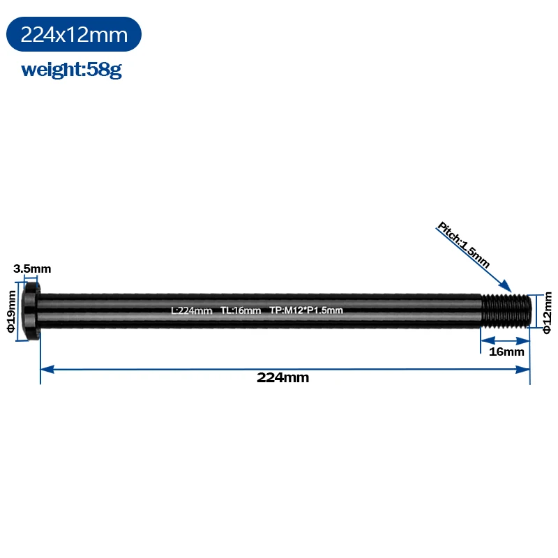 BXT Racefietsvork Steekas Schroefmoer Steekas Spiesjes voor Fietsframe Draadas MTB Moeren Fietsaccessoires