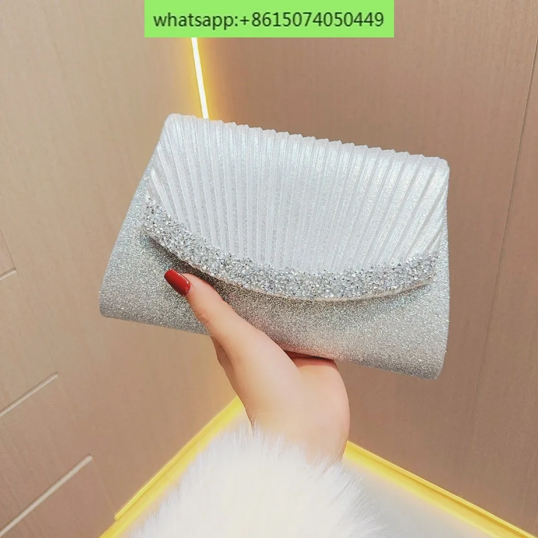 

Bar party banquet bag luxury ladies clutch bag evening handbag diagonal dinner bag.