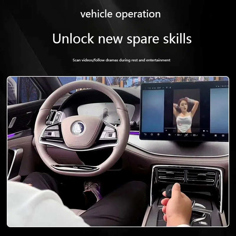 كرة التتبع ماوس حلقي لاسلكي 2.4G بلوتوث وضع مزدوج قصير فيديو صفحة الكتاب الإلكتروني التقليب ماوس هوائي للكمبيوتر اللوحي iOS السيارة الذكية PPT #5