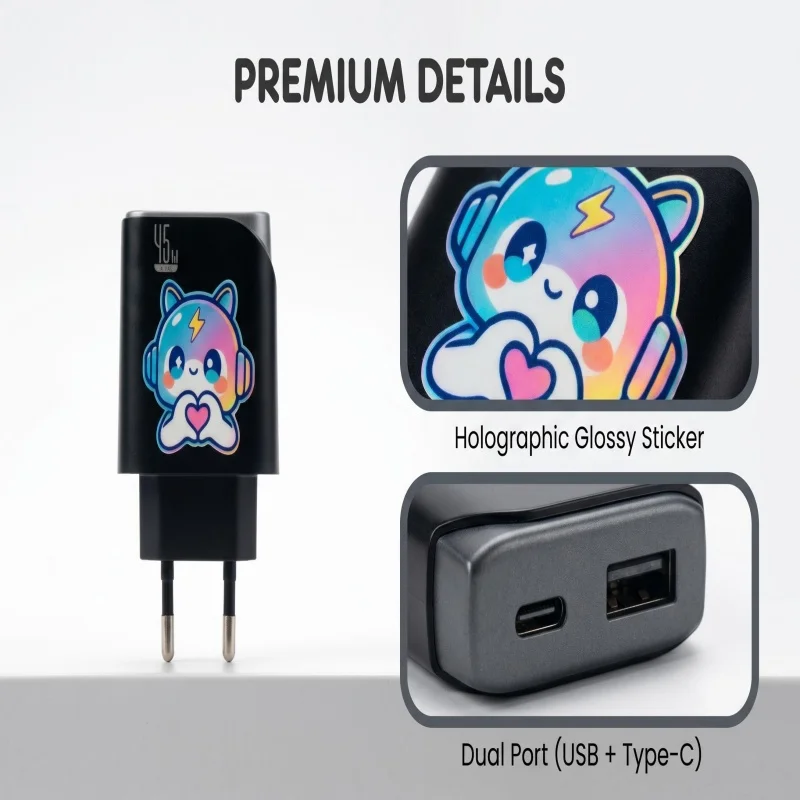 【EU-stekker】UGREEN 45W/30W/25W/20W GaN-oplader PD3.0 PPS QC3.0 USB C snellader voor iPhone 17 16 15 ProMax Samsung S25 iPad Air