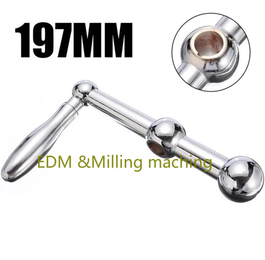 

1SET CNC Milling Machine Safety Ball Crank Handle Mill X&Y Axis Part For Bridgeport Mill Tool