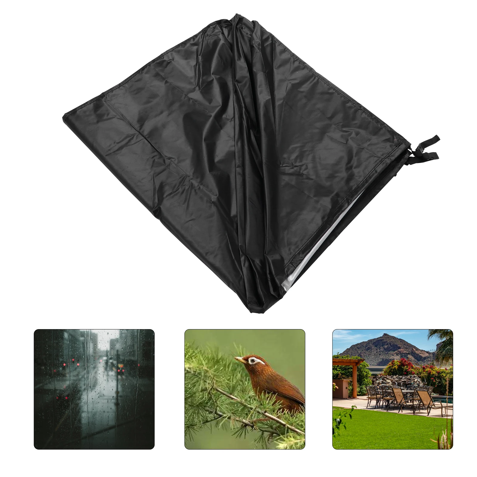 

Waterproof For Garden Table Chair Outdoor Dustproof Protective Foldable Durable Garden Furniture Cover Rainproof Cover For Patio