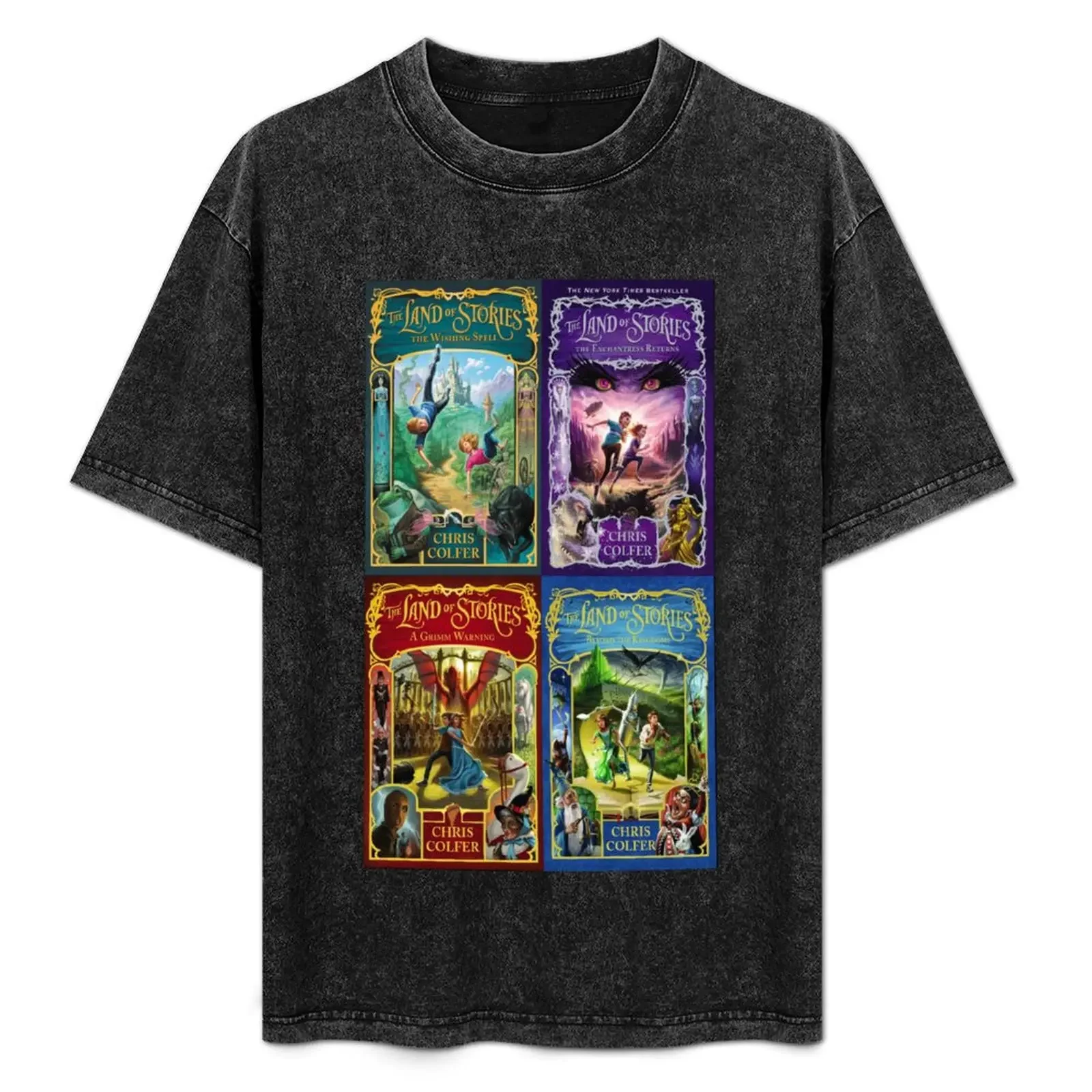 

The Land Of Stories T-Shirt customizeds hippie clothes tshirts personalised t shirt men 100℅ cotton