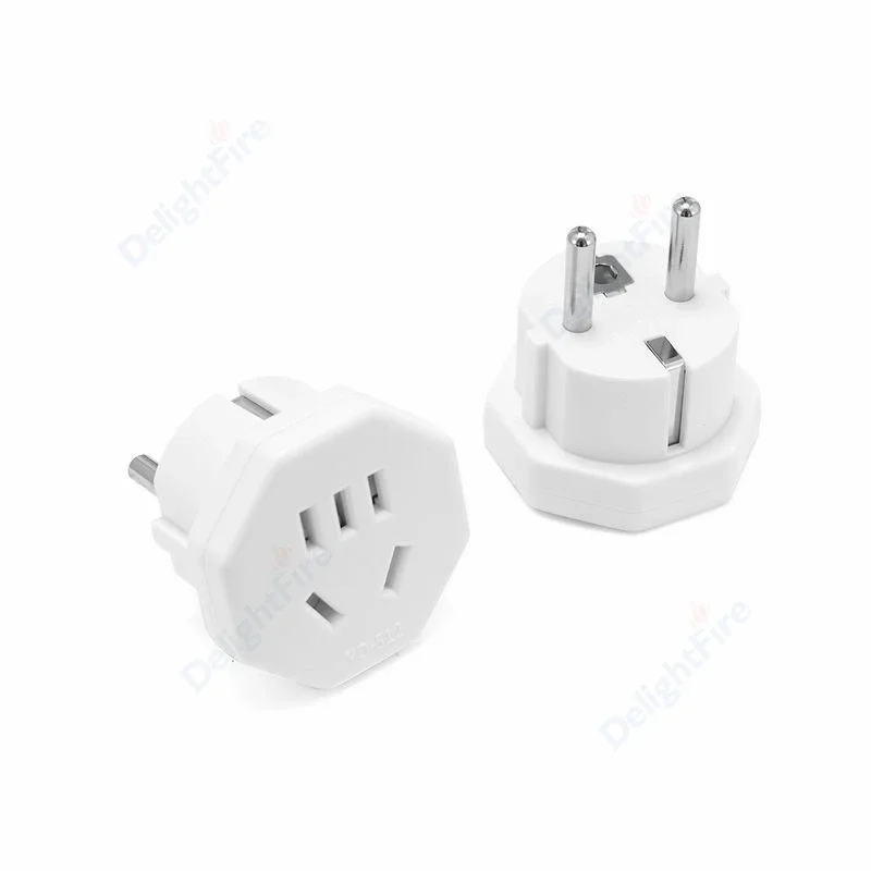 EU Plug Adapter Universai US AU To EU Korea France Spain Germany Travel Adapter Converter AC Outlets Electrical Wall Socket