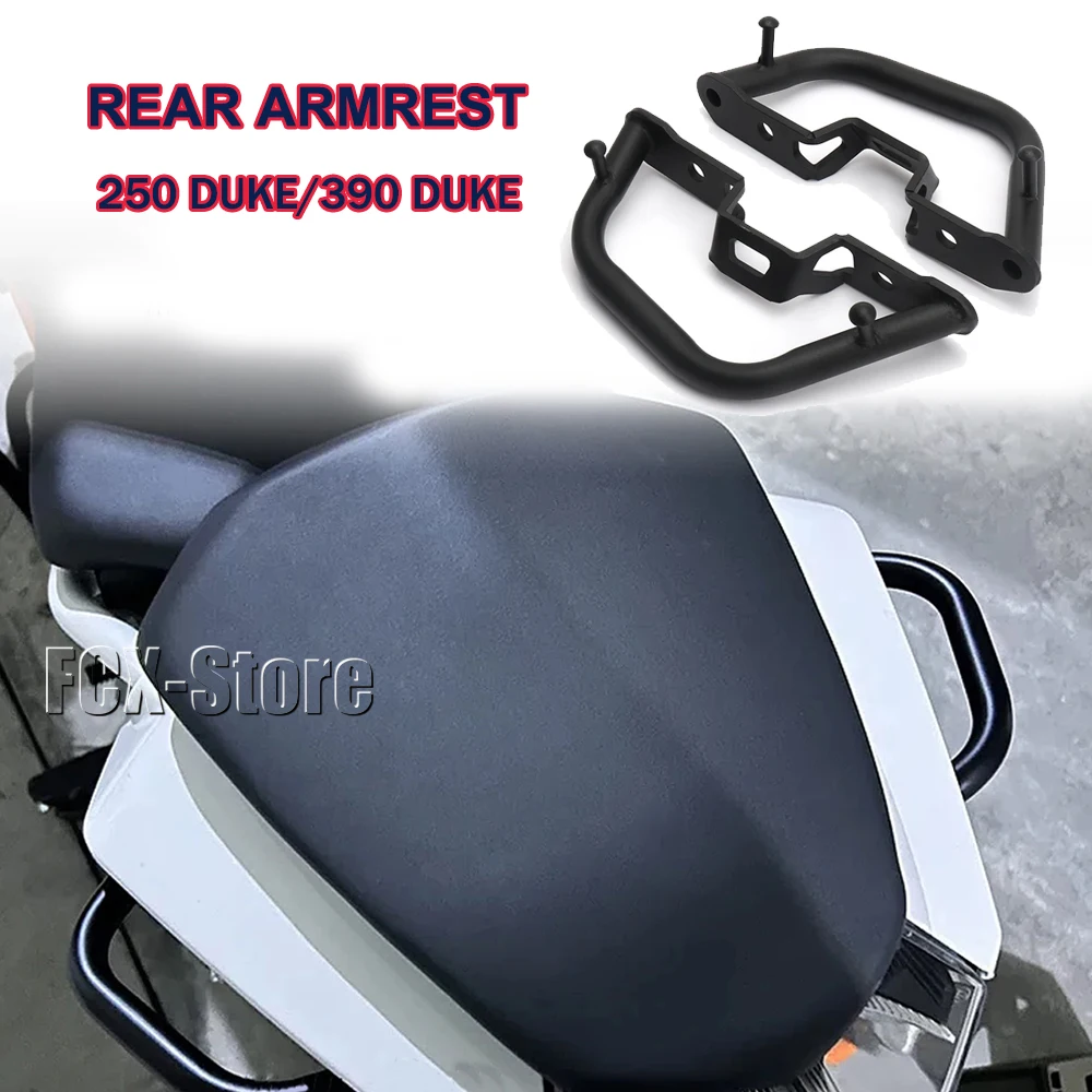 Motorcycle Accessories Rear Grab Bars Rear Seat Pillion Passenger Grab Rail Handle For 390Duke 250Duke 250 Duke 390 DUKE