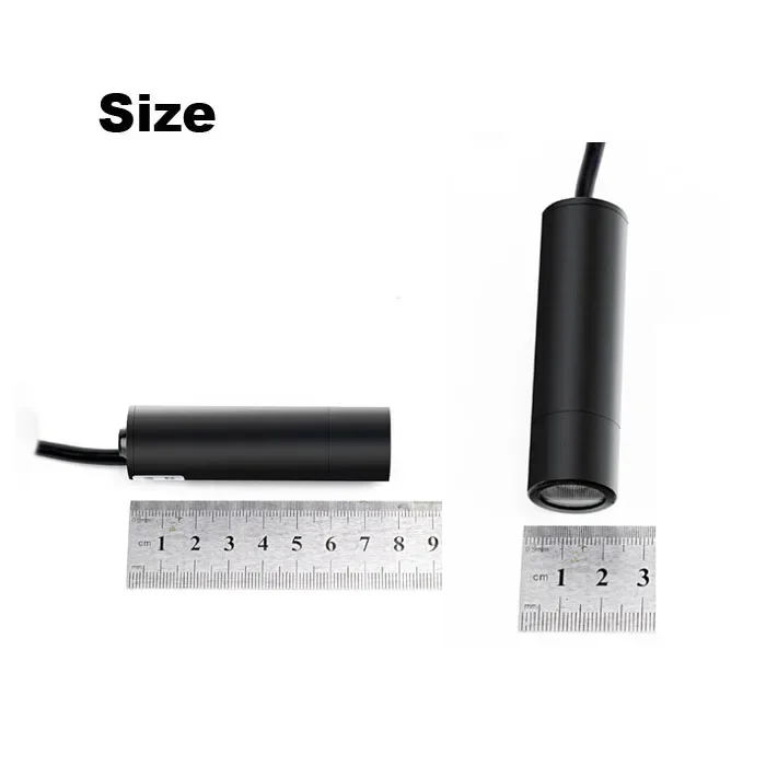 شبكة معدنية HD 1080P 5MP Mini Bullet IP 20 * 80 مم كاميرات الويب الصناعية