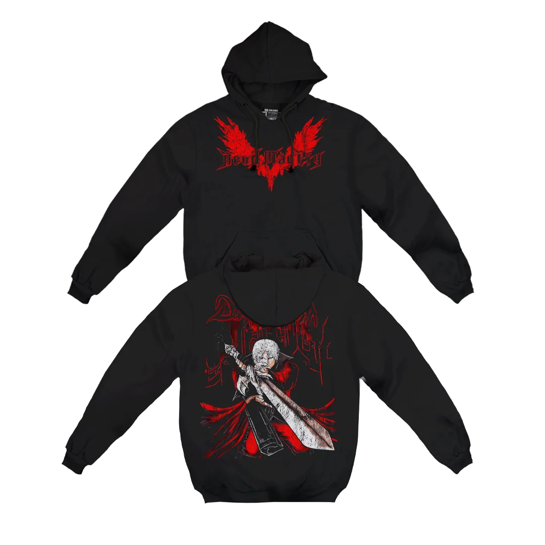 Devil May Cry Dante Sparda Hoodie Sweatshirt Oversized Y2k Womenem Men Pullover Anime Thick Warm Female Male Tracksuits Clothing