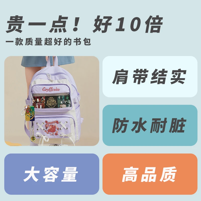 Tian Guan Ci Fu School Backpack 2025 New Fashion Print Youth Large Capacity Travel Bag Back to School Backpack Two-dimensional