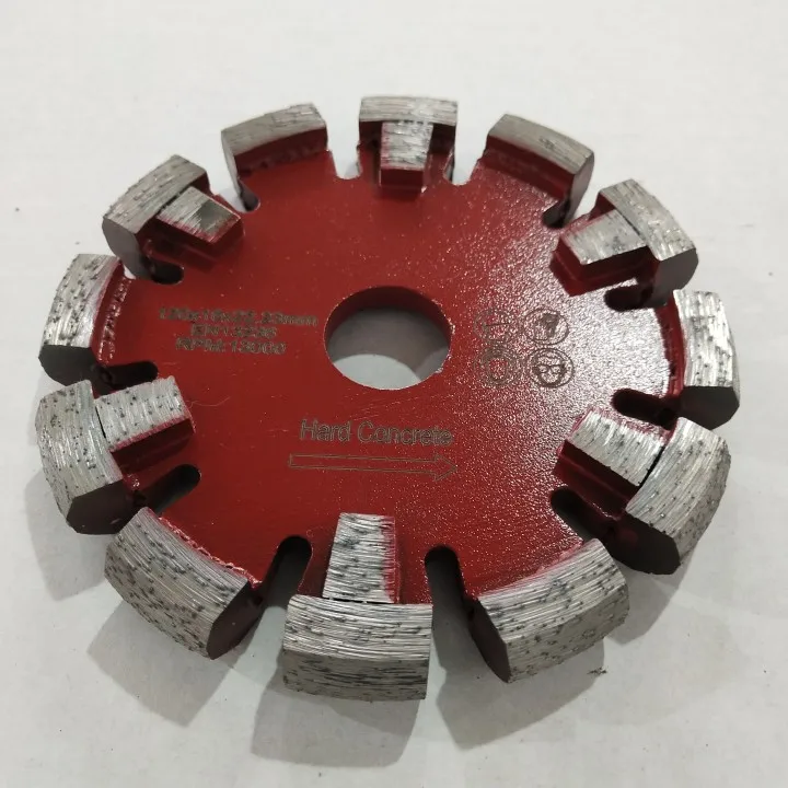 120mm Floor Heating Laser Welded Diamant Tuck Point Saw Blades for Concrete