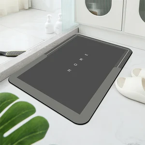 Alfombra de piso de baño, barro diatomáceo suave, alfombra de secado rápido absorbente, alfombra antideslizante de tierra diatomeas, alfombra de puerta 12 Mejores puestos de puesta a tierra de puesta a tierra de ventas - №1