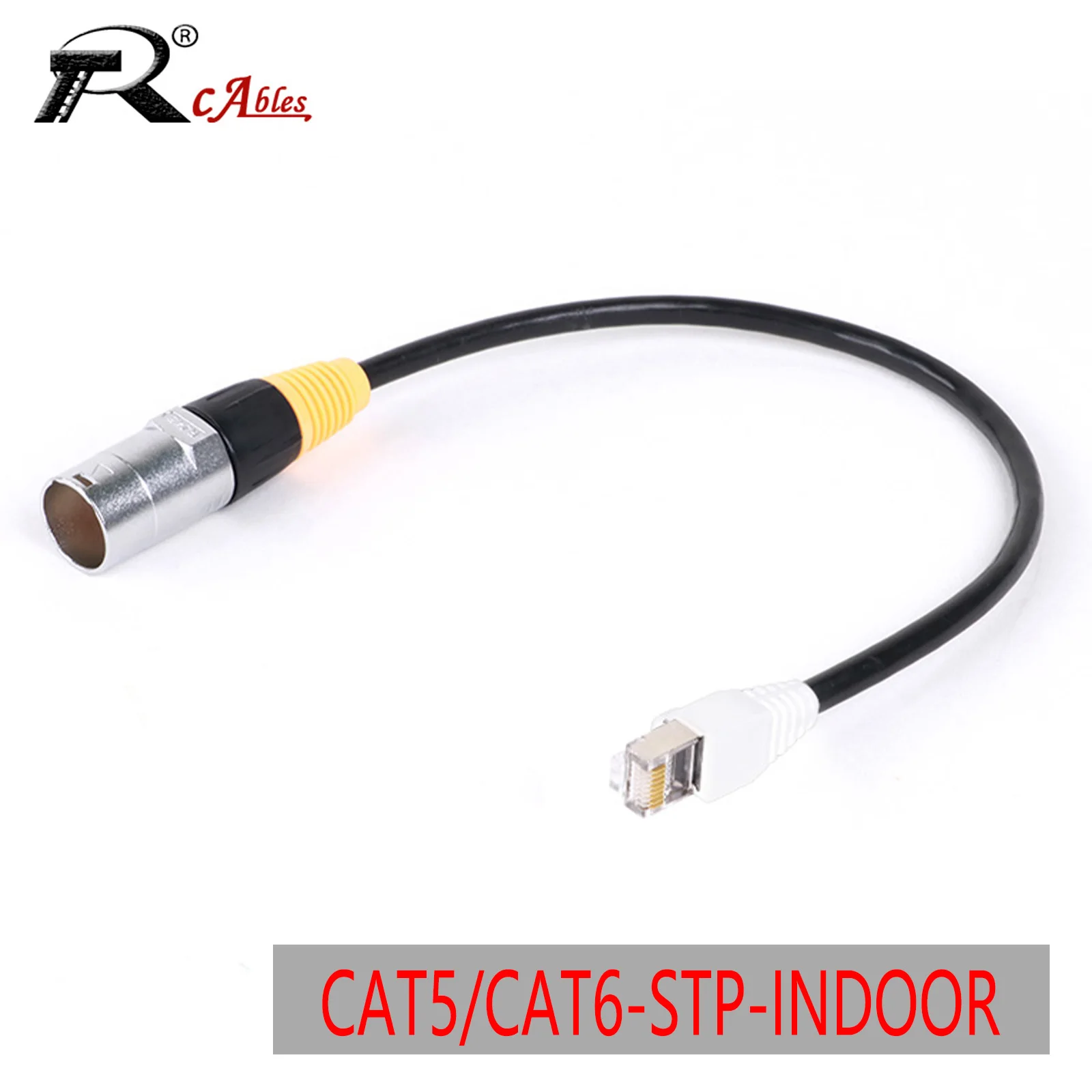 

0.3M-20M Cat5/CAT6 Stage Ethernet Shielded Cable Indoor RJ45 Male EtherCON Plug to RJ45 Male Plug LAN Network STP Adapter Cord