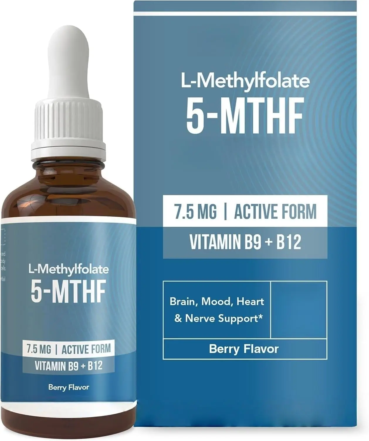 

Fandao Vitamin B12 Folic Acid Drops Metabolism Support Appetite Control Dietary Supplement Detoxification & Skin Beautification