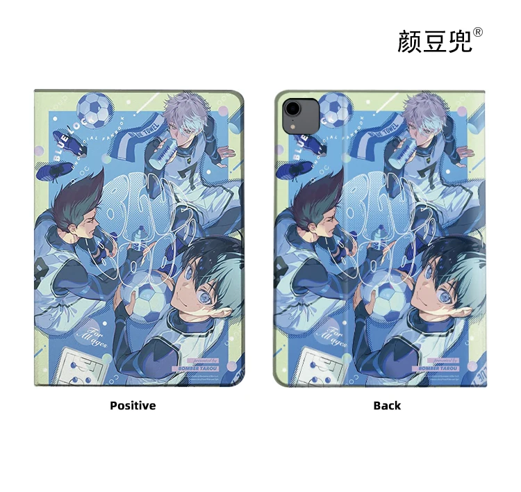 BLUE LOCK Anime Isagi Yoichi For iPad 10.2 9th Mini 6 5 4 Case Luxury Silicone For iPad Air 4 5 6 iPad Pro 11 12.9 13 inch Case