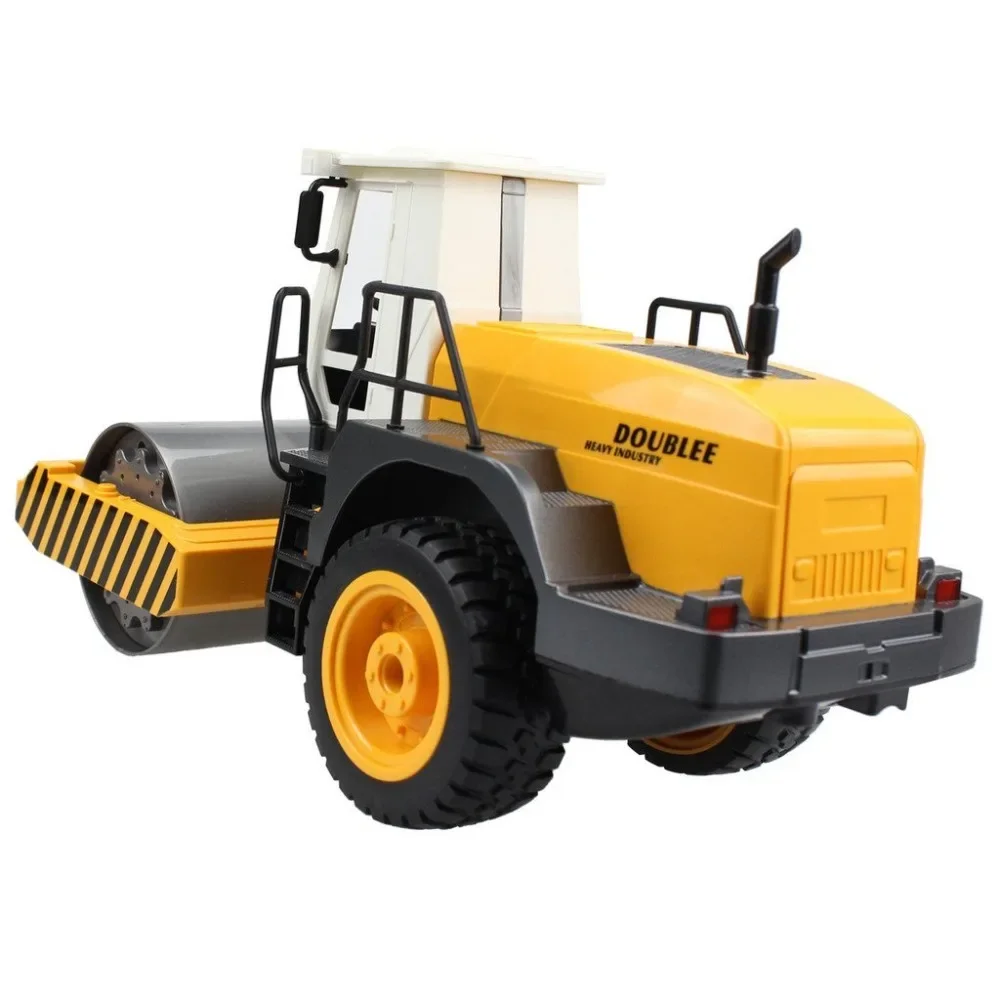 Dubbele E RC Auto Vrachtwagen Tractor 1/20 E522 Big Road Roller 2.4G Afstandsbediening Radiogestuurde Ingenieur Voertuig Model speelgoed voor Jongen