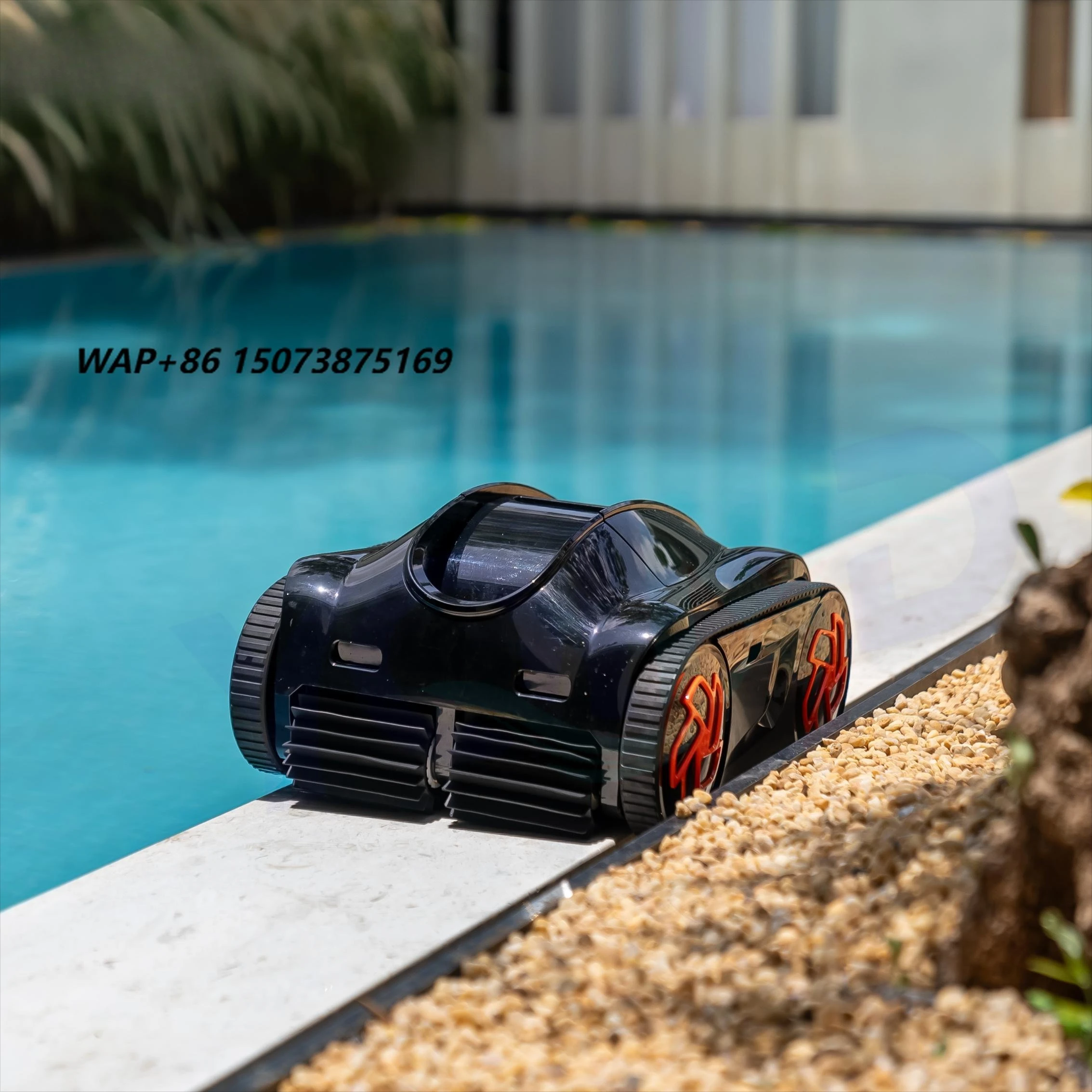 K80 Cordless Intelligent Pool Cleaning Robot Lithium Battery (7500mAh) Strong Suction High Efficiency Automatic Pools