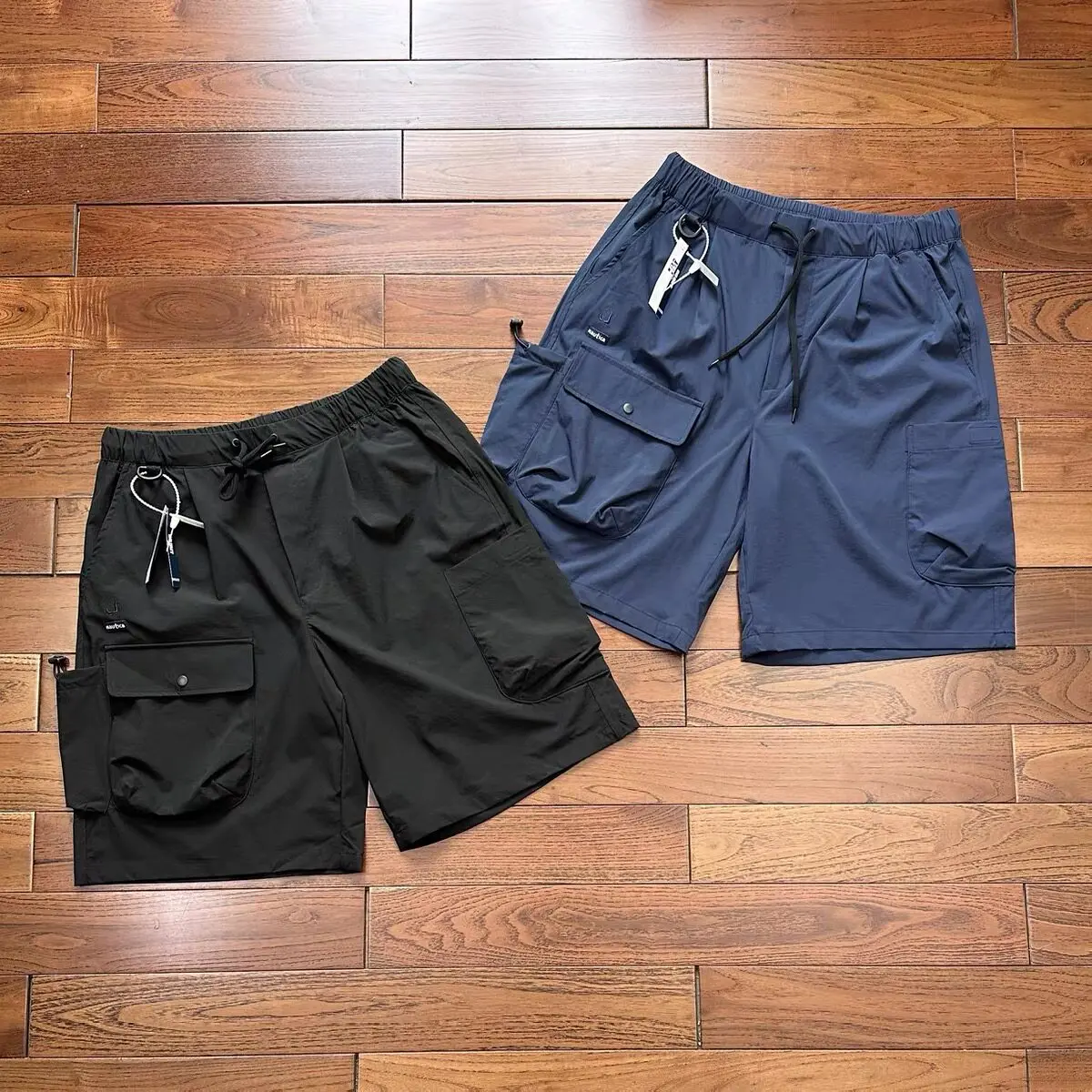 

Summer "White Sail" Unisex Outdoor Fishing Shorts Loose-Fit, Quick-Drying, Multi-Pocket