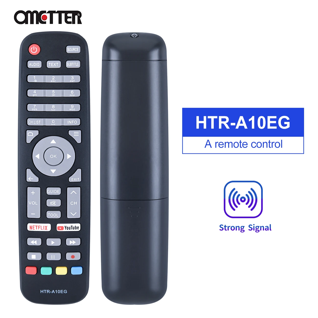 New HTR-A10EG Fit for Haier Smart TV Remote Control HTR A10EG