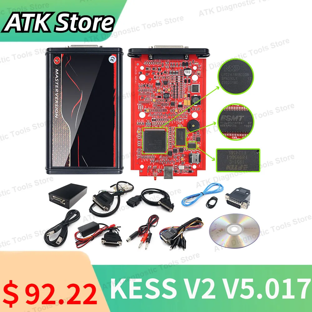 

KESS V5.017 eliminates the main version of D-T-C compatible with KSuite 2.80 Connection No Token Limited bicycles trucks car