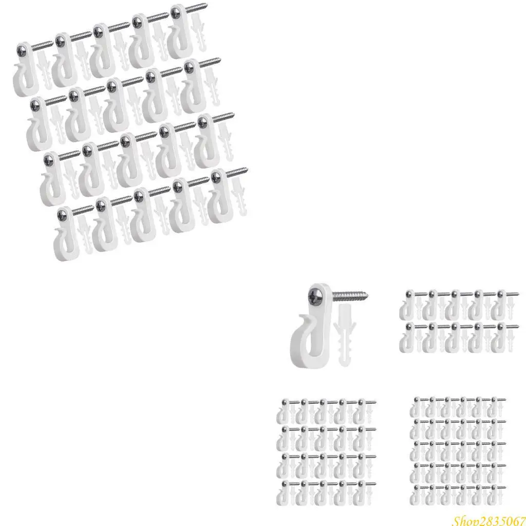 Elegant Outdoor Gutter Hook For Icicles Christmas Light and Home Decoration 831F